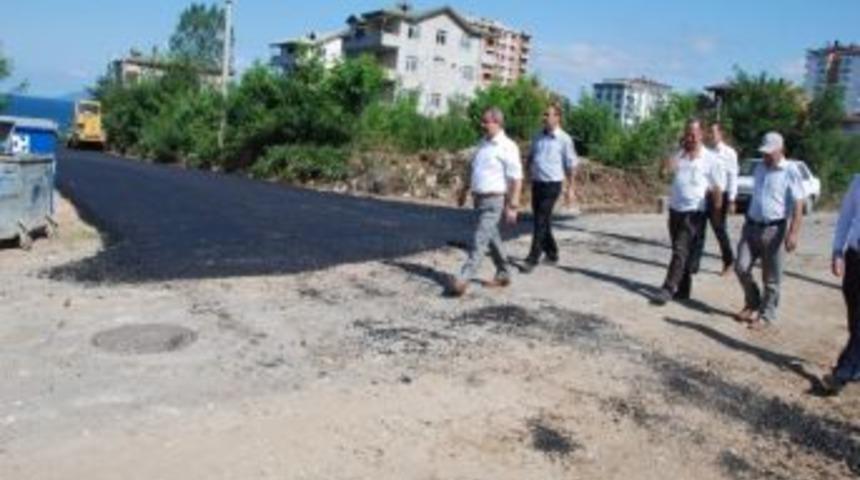 Asfalt Ekibi Dolunay&rsquo;da