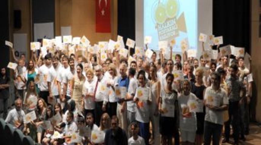 Halkın Portakalı&rsquo;nda Sertifikalar Dağıtıldı