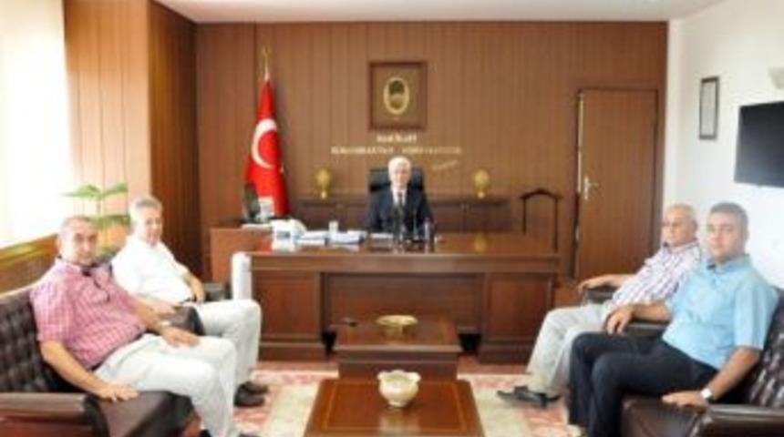 Tokat Valisi Taşkesen&rsquo;den Vali Koca&rsquo;ya Hayırlı Olsun Ziyareti