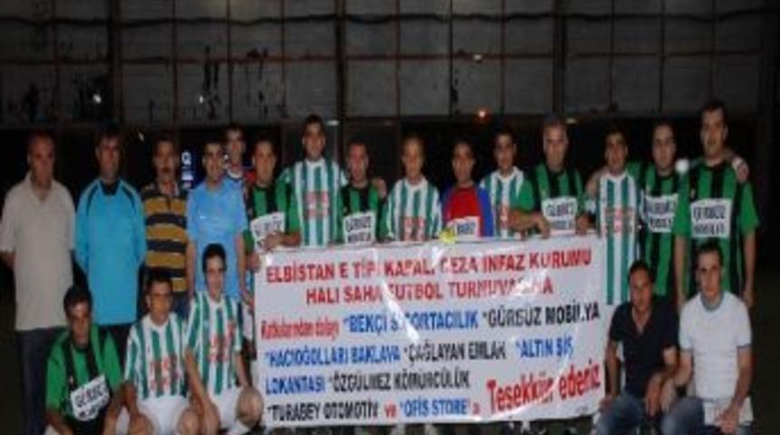 Cezaevi Halı Saha Futbol Turnuvası Başladı