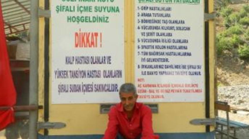 Şifalı Suya Bisikletli Ulaşım