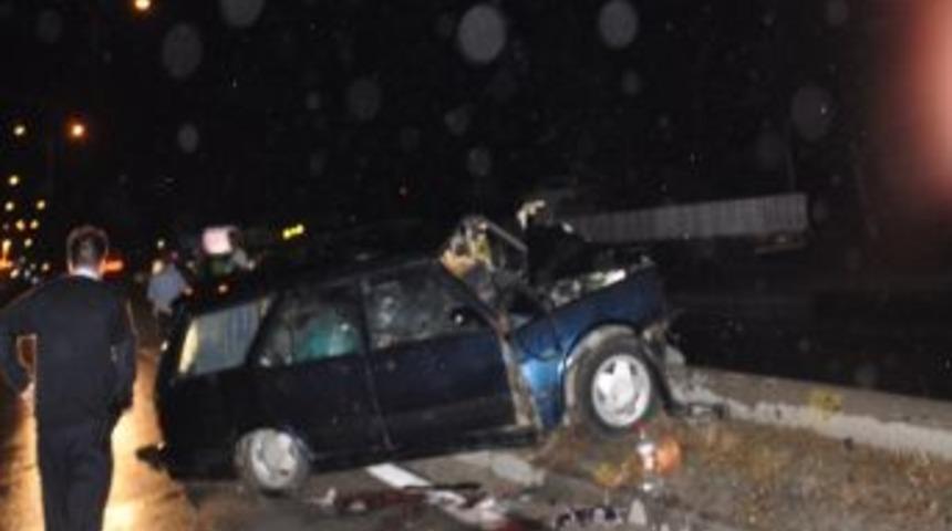 D&uuml;zce&acute;de Trafik Kazası: 7 Yaralı