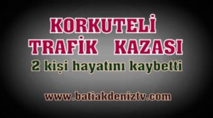 Korkuteli'de trafik kazası: 2 &ouml;l&uuml;