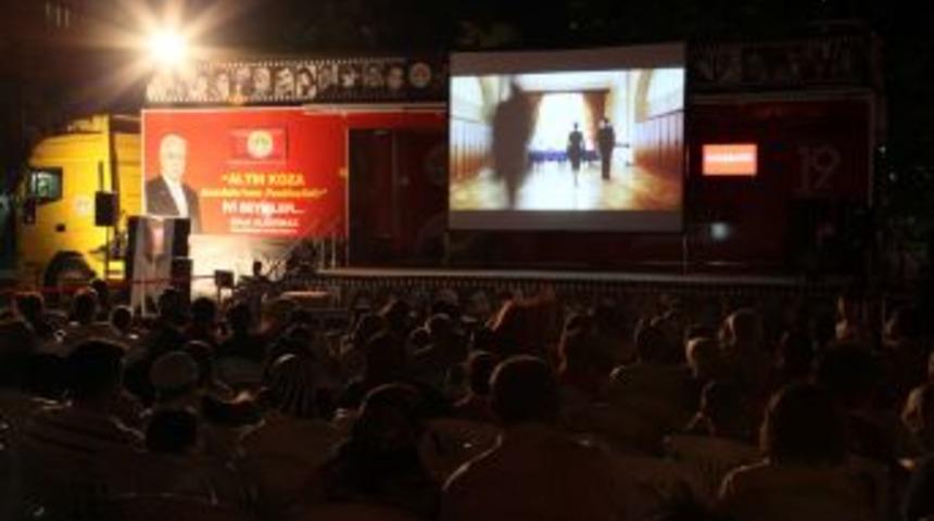 Gezici sinema Kırşehir'de