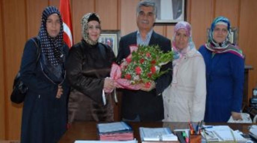 Akikad&rsquo;dan Başkan B&uuml;y&uuml;kaslan&rsquo;a Nezaket Ziyareti