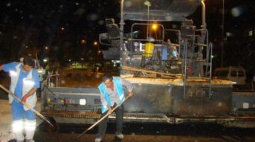 Milli Egemenlik Caddesi Mastiklendi