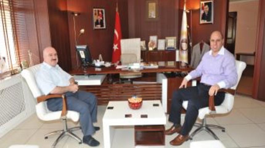 Rekt&ouml;r Omay, Başkan Ayanoğlu&rsquo;nu Ziyaret Etti