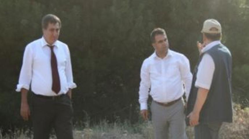 Başkan Aksoy, Yangını Değerlendirdi