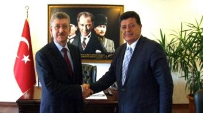 Chp Milletvekili, Bartın Valisini Ziyaret Etti