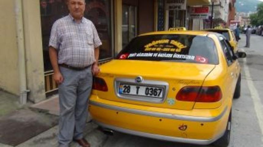 Taksiciden Şehit Aileleri Ve Gazilere Vefa