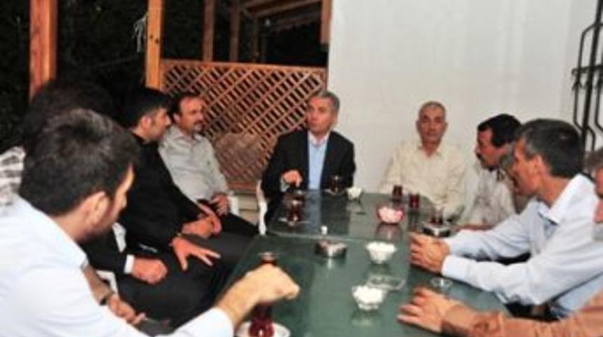 Başkandan taziye ziyareti