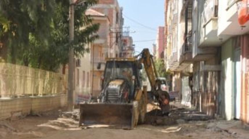 Turgutlu Belediyesi Sokakları Yeniliyor