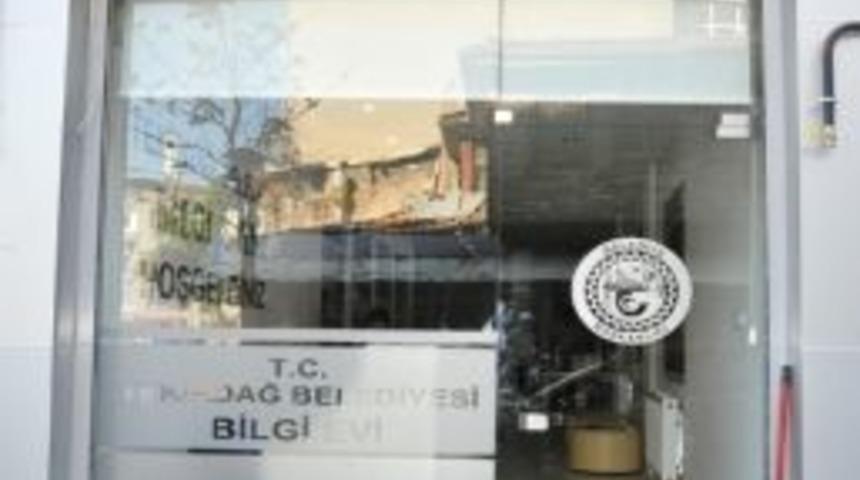 Tekirdağ Belediyesi Bilgi Evi A&ccedil;ılıyor