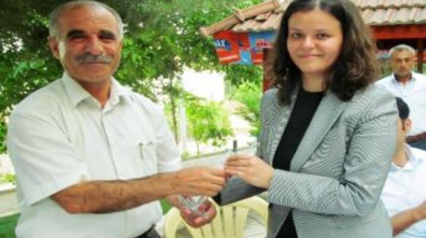 Ortak&ouml;y Kaymakamı Uyan&rsquo;a Veda Yemeği