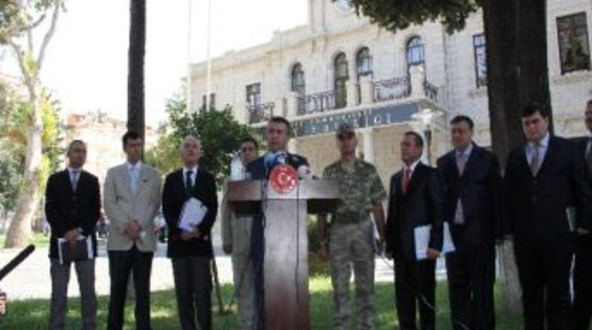 Hatay Valisi Lekesiz&rsquo;in A&ccedil;ıklamaları