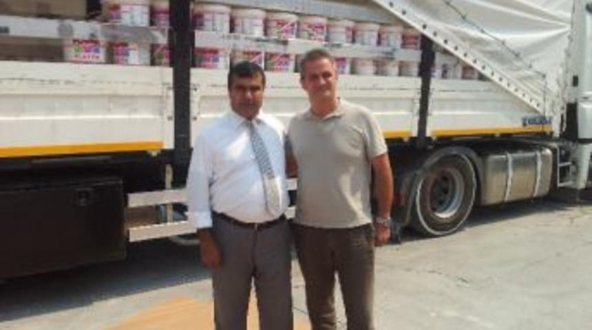 Adana'dan Irak'a Boya İhracatı