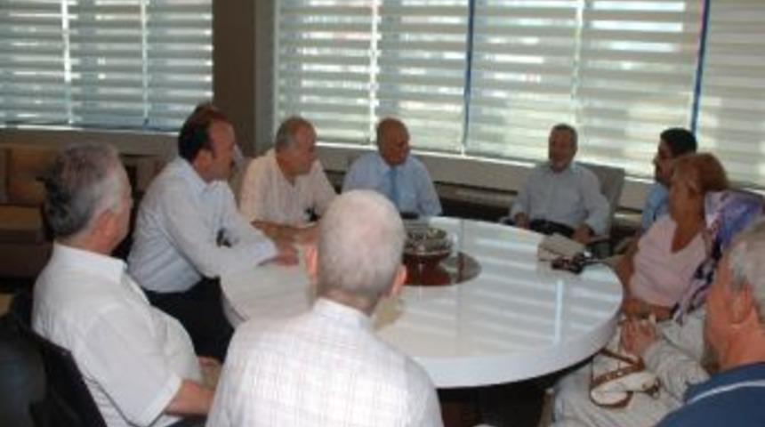 Tcdd B&ouml;lge M&uuml;d&uuml;r&uuml; Gedikli Başkan Doğan&rsquo;ı Ziyaret Etti