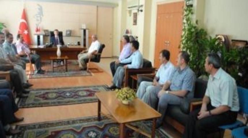 Memur-sen, Kayseri Valisi Şerif Yılmaz'a Hayırlı Olsun Ziyaretinde Bulundu