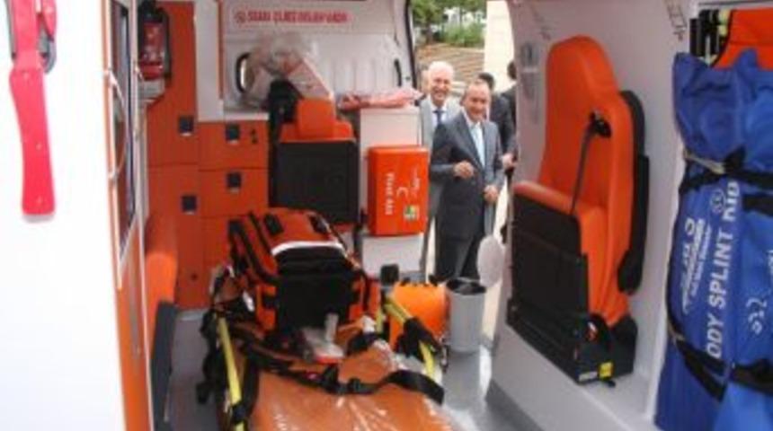 Silah Ruhsatlarından Elde Edilen Gelirle Ambulans Alındı