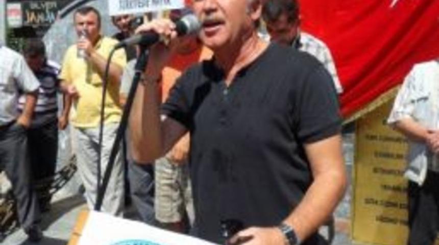 Edremitli &Ccedil;evreciler Davullu Zurnalı Mitingde Ant İ&ccedil;ti