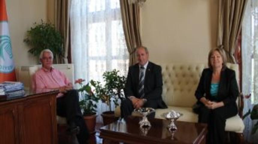 Moldova Başkonsolosundan Başkan Sedef&ccedil;i&rsquo;ye Ziyaret