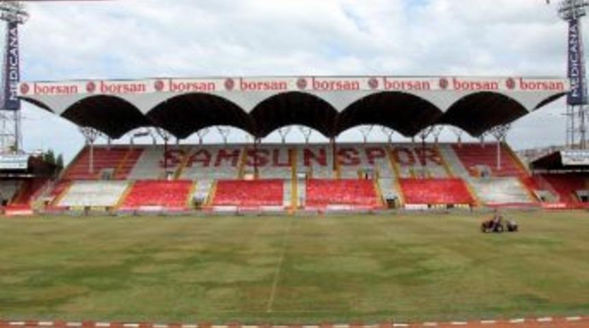 Samsun 19 Mayıs Stadı &Ccedil;imleniyor