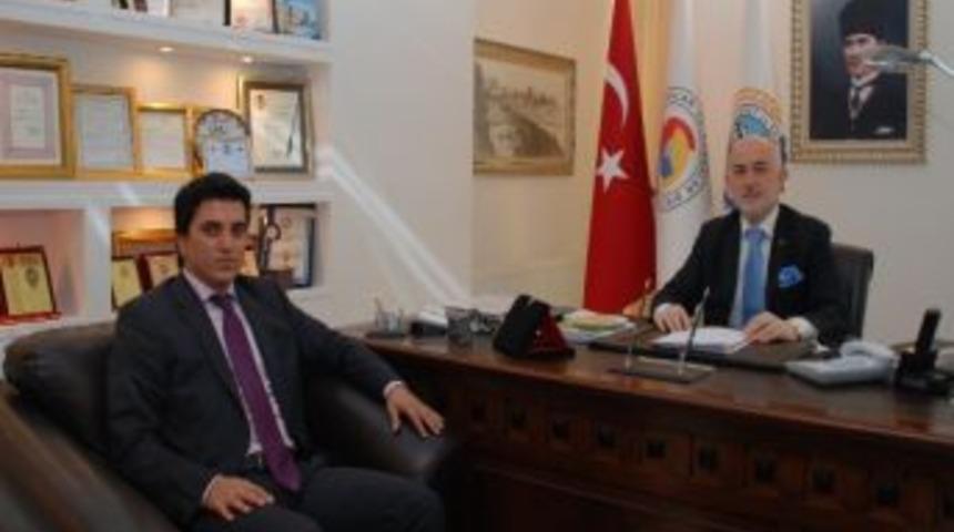 Kaymakam Akıl&rsquo;dan Başkan Kefeli&rsquo;ye Ziyaret