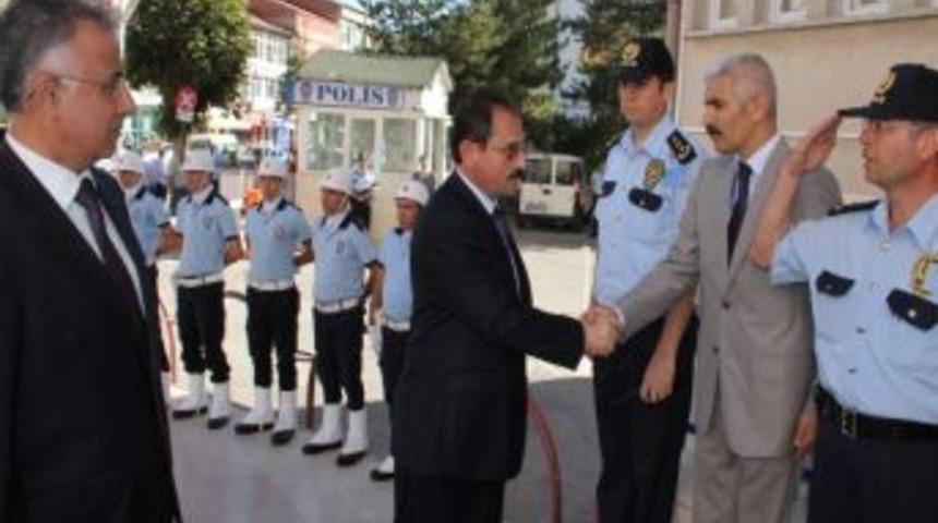 &Ccedil;orum Emniyet M&uuml;d&uuml;rl&uuml;ğ&uuml;&rsquo;nden Vali Başk&ouml;y&rsquo;e Brifing