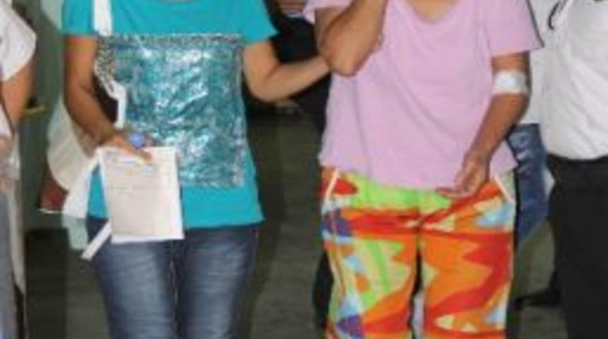 Damattan Kaynana Ve Eşe "tatil" Dayağı