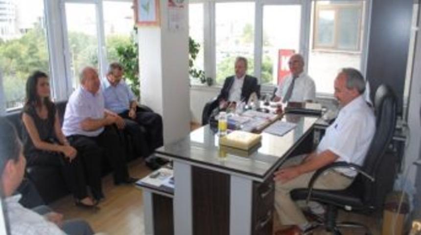 Kaymakam Dirim’den Veda Ziyareti