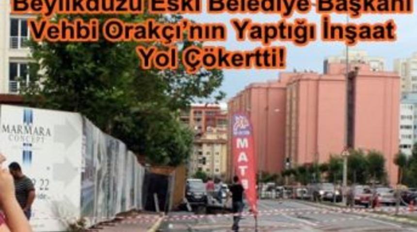 Vehbi Orak&ccedil;ı&rsquo;nın inşaatı yol &ccedil;&ouml;kertti!