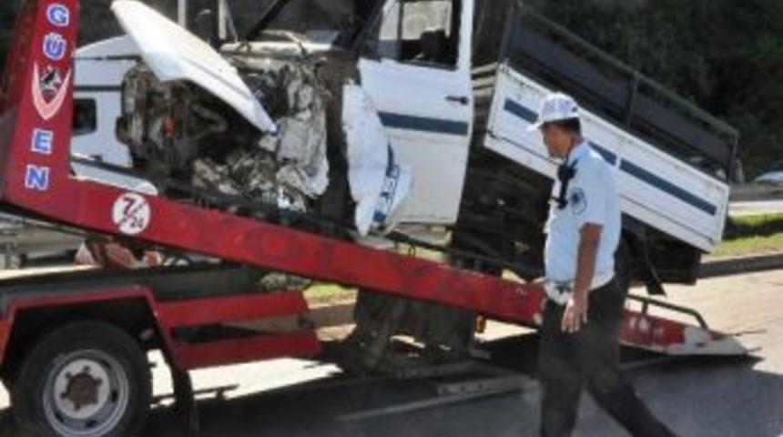 Samsun&rsquo;da Trafik Kazası: 1 Yaralı