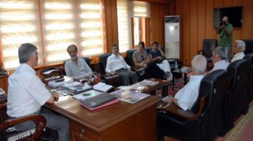 Kent Konseylerinden B&uuml;y&uuml;kaslan&rsquo;a Ziyaret