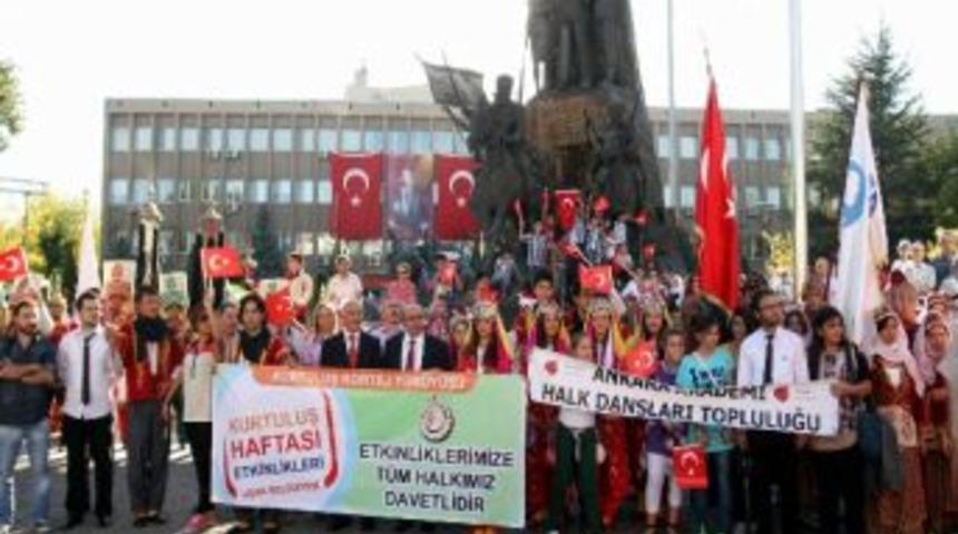 Uşak&rsquo;ta Kurtuluş Haftası Etkinlikleri Başladı