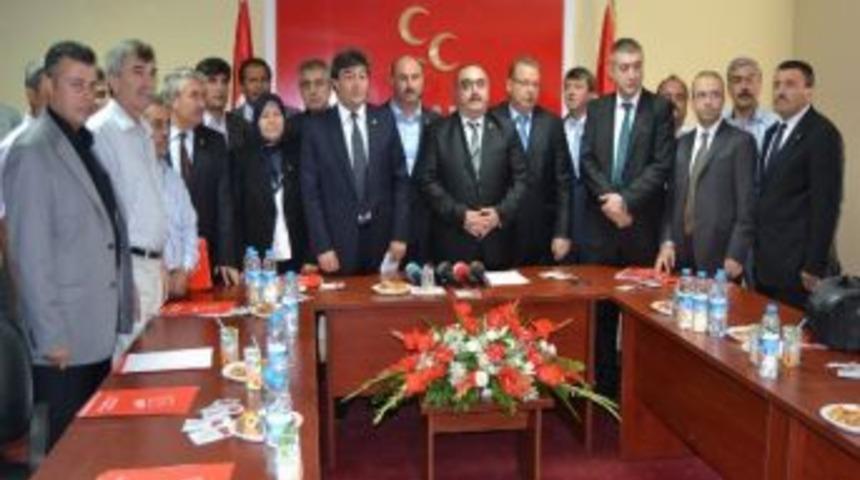 Mhp İl Teşkilatından Devlet Bah&ccedil;eli&rsquo;ye Destek S&ouml;z&uuml;