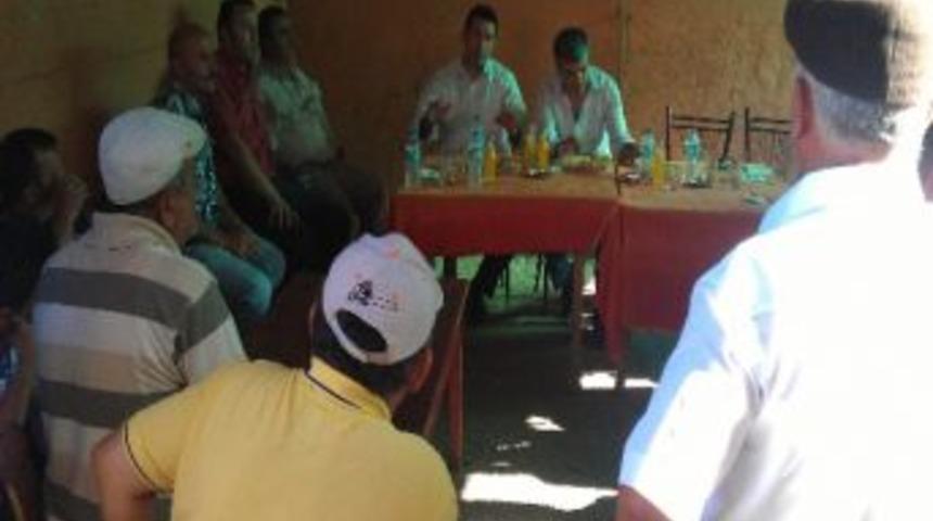 Ulupınar Pelitli K&ouml;y&uuml;nde Vatandaşlarla Bir Araya Geldi