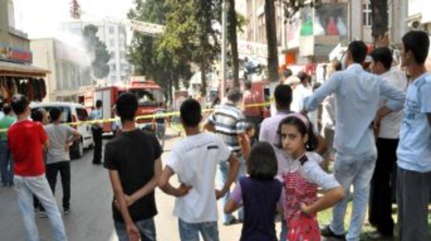 Banka Şubesinde Korkutan Yangın