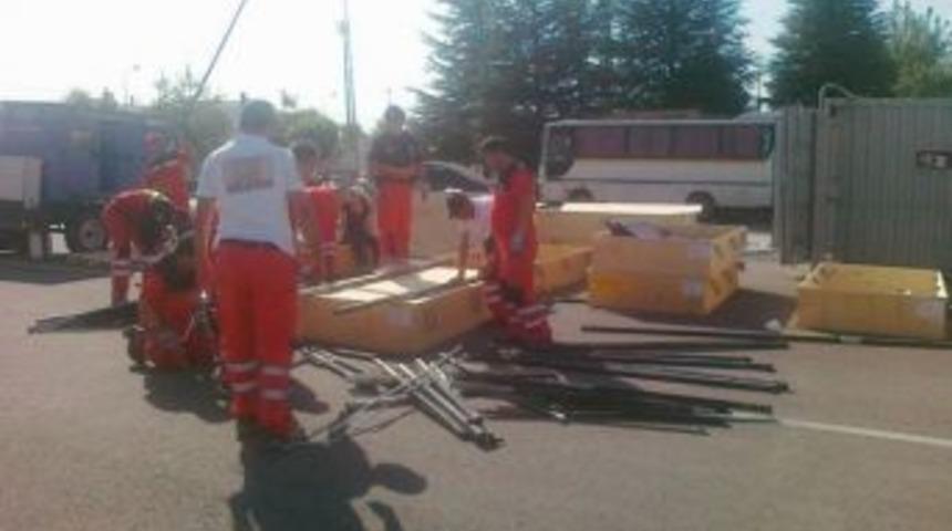 Nevşehir Umke Ekipleri &Ccedil;adır Hastane Eğitimlerine Katıldı