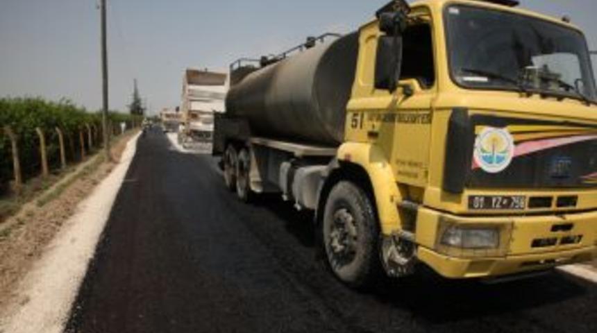 B&uuml;y&uuml;kşehir K&ouml;y yolu yaptı