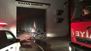 GÜNCELLEME - Burdur'da yem fabrikasında yangın