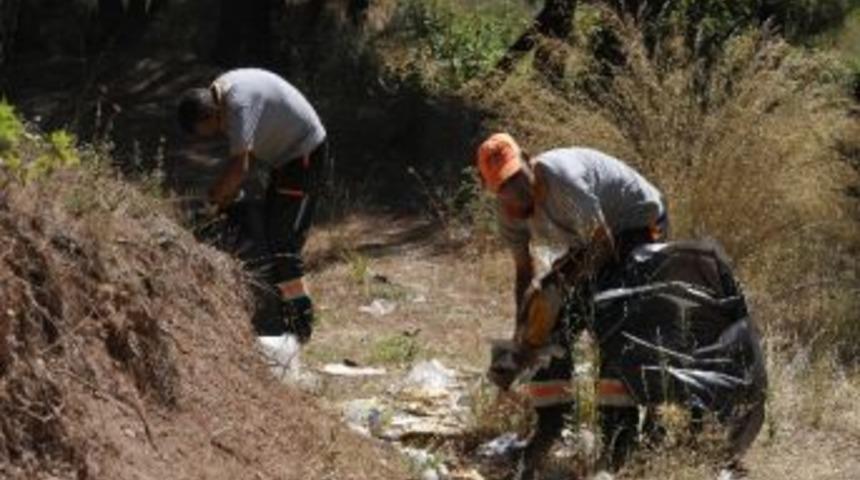 Mesire Yerleri Temizleniyor