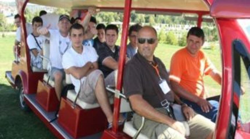 Buz Hokeyciler Kocaeli'yi Gezdi