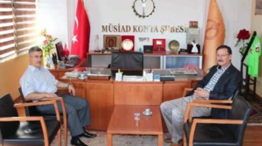 Rekt&ouml;r Torlak'tan M&uuml;siad'a Ziyaret