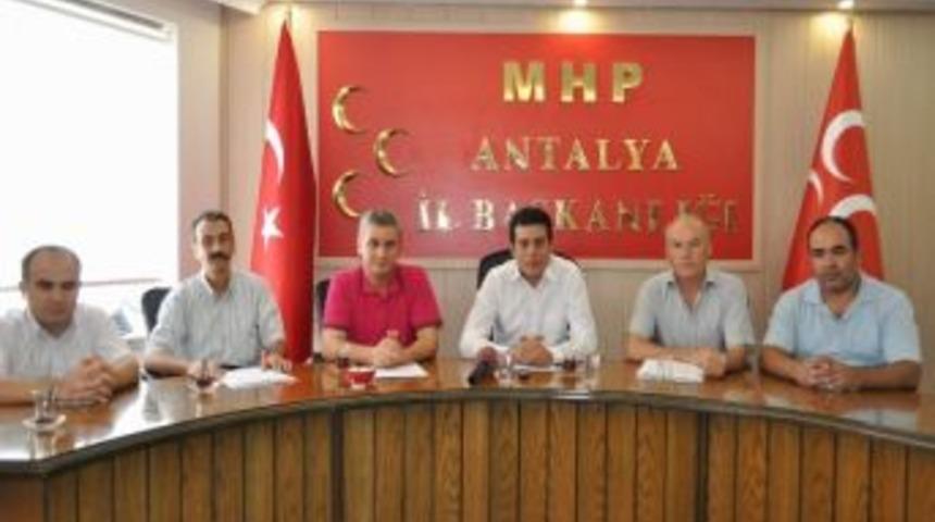 Mhp Genel Başkanı Devlet Bah&ccedil;eli Antalya&rsquo;ya Geliyor