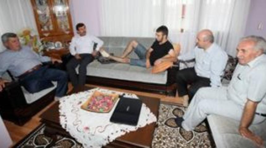 Darıcalı gaziye duygusal ziyaret