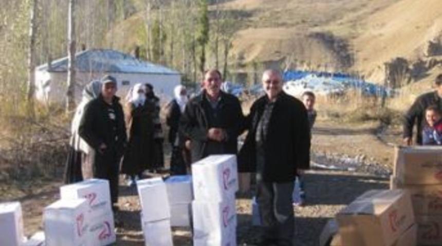 G&uuml;ng&ouml;ren Belediyesi depremzedeleri unutmadı