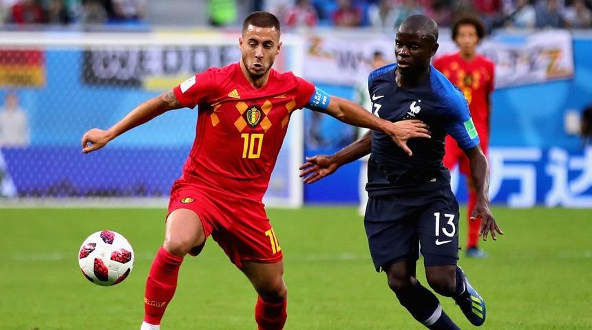 Eden Hazard: Fransa g&uuml;zel bir futbol oynamıyor