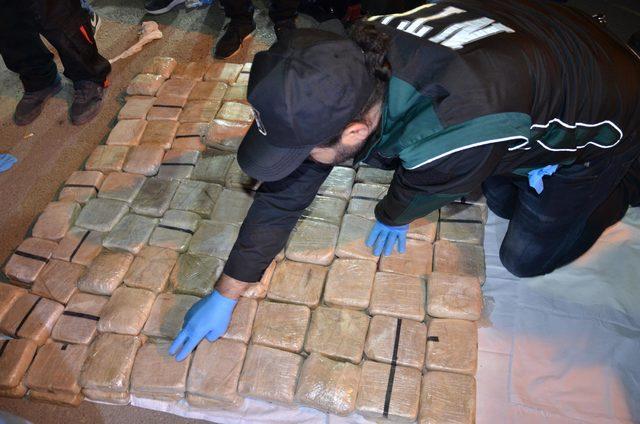 Kocaeli'de 1 yılda 2 ton 57 kilo eroin ele geçirildi