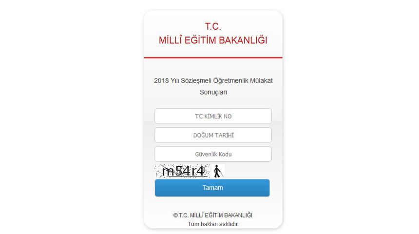 2018 S&ouml;zleşmeli &ouml;ğretmenlik m&uuml;lakat / s&ouml;zl&uuml; sınav sonu&ccedil;ları belli oldu! Atama tercihleri ne zaman alınacak? 