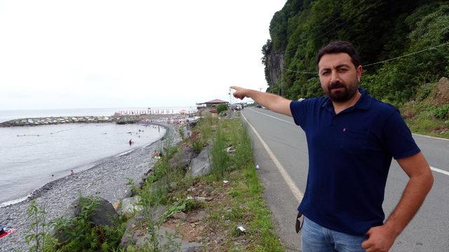 Rize ile Artvin illeri arasındaki plaj, sınır anlaşmazlığına yol açtı